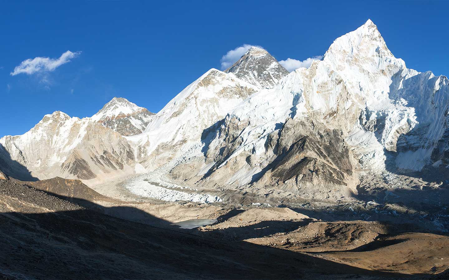 Distance from base camp to everest summit