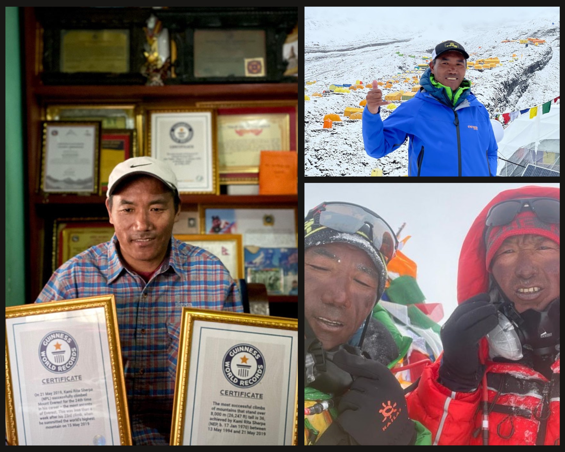Kami Rita Sherpa Climbs Everest 28th Time to Break His Own Record