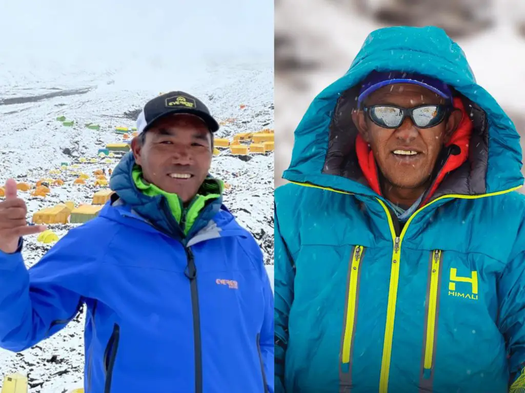 Pasang Dawa Sherpa in Tie With Kami Rita Sherpa