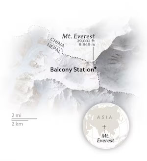 Everest Balcony Station National Geographic