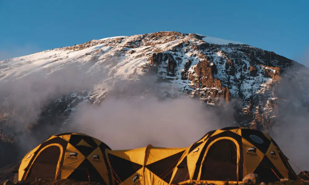 Mountain kilimanjaro campsites