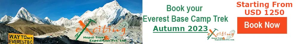 Everest Base Camp Trek Autumn Booking