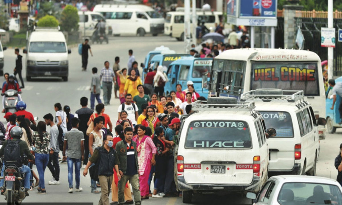 Commuting in Nepal