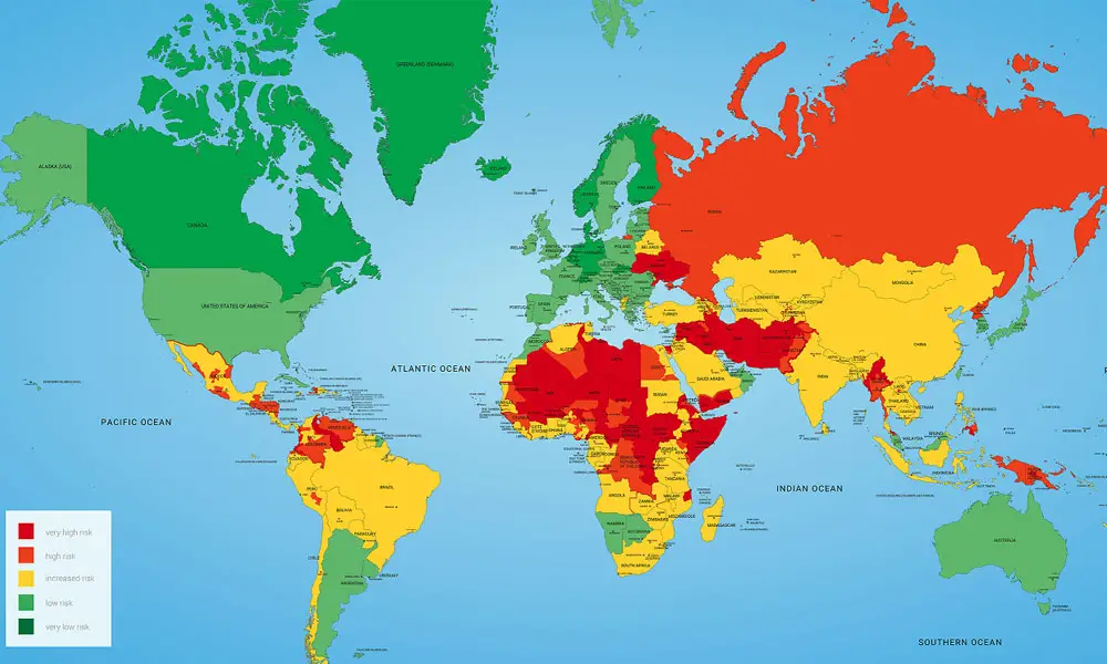 Most Dangerous Countries To Travel
