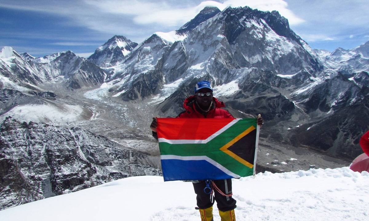 Sibusiso Vilane- First African To Climb Mount Everest