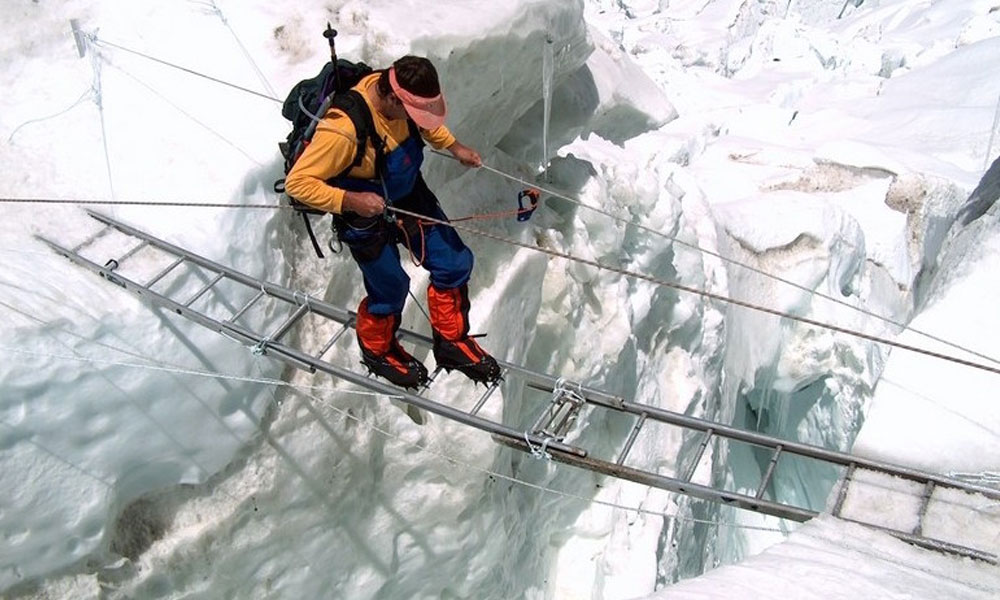 Difficulty Level of Khumbu Icefall 