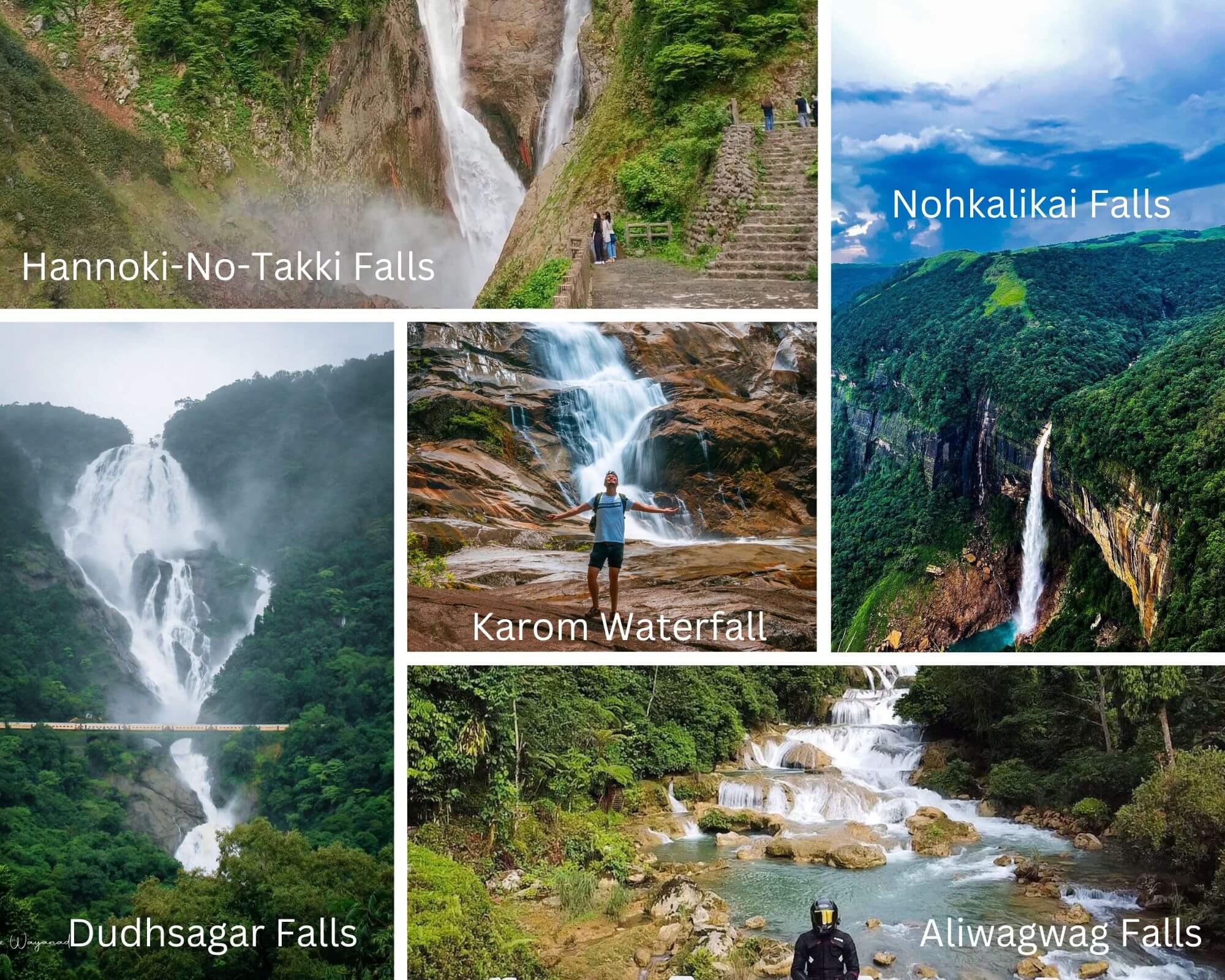 5 Waterfalls In Each Continent
