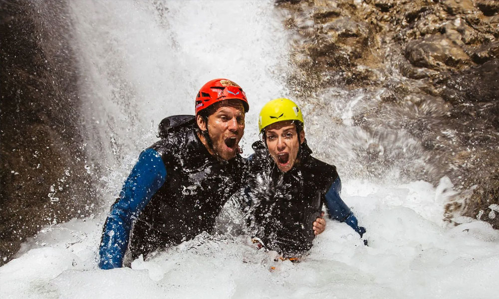Canyoning adventure ideas for couple