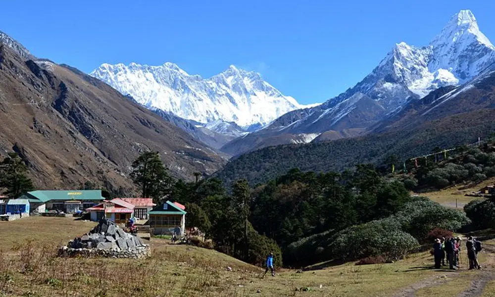 What is the easiest way to reach Tengboche Monastery? 
