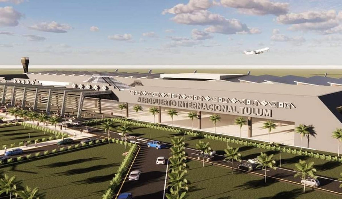 Sedena presents progress on the new Tulum Airport