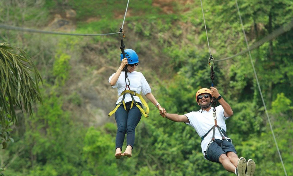 Zip Lining adventure ideas for couple 