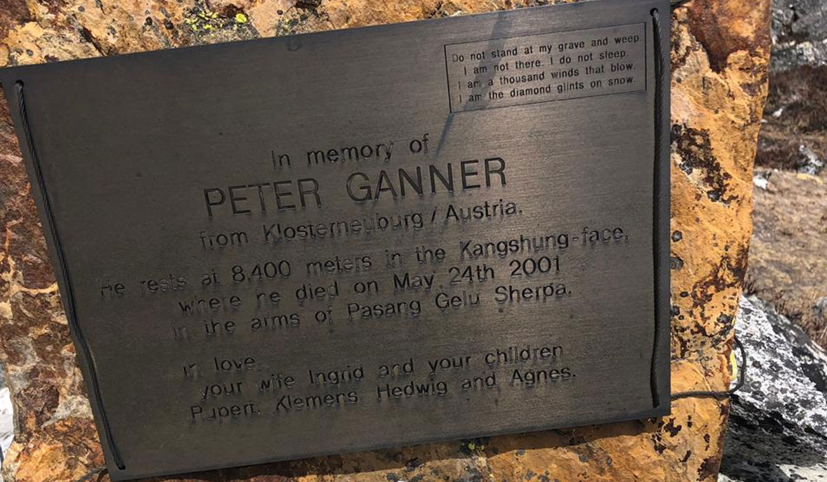Memoir of Peter Ganner