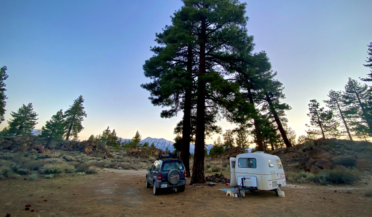 Is camping allowed in Owens River Gorge?
