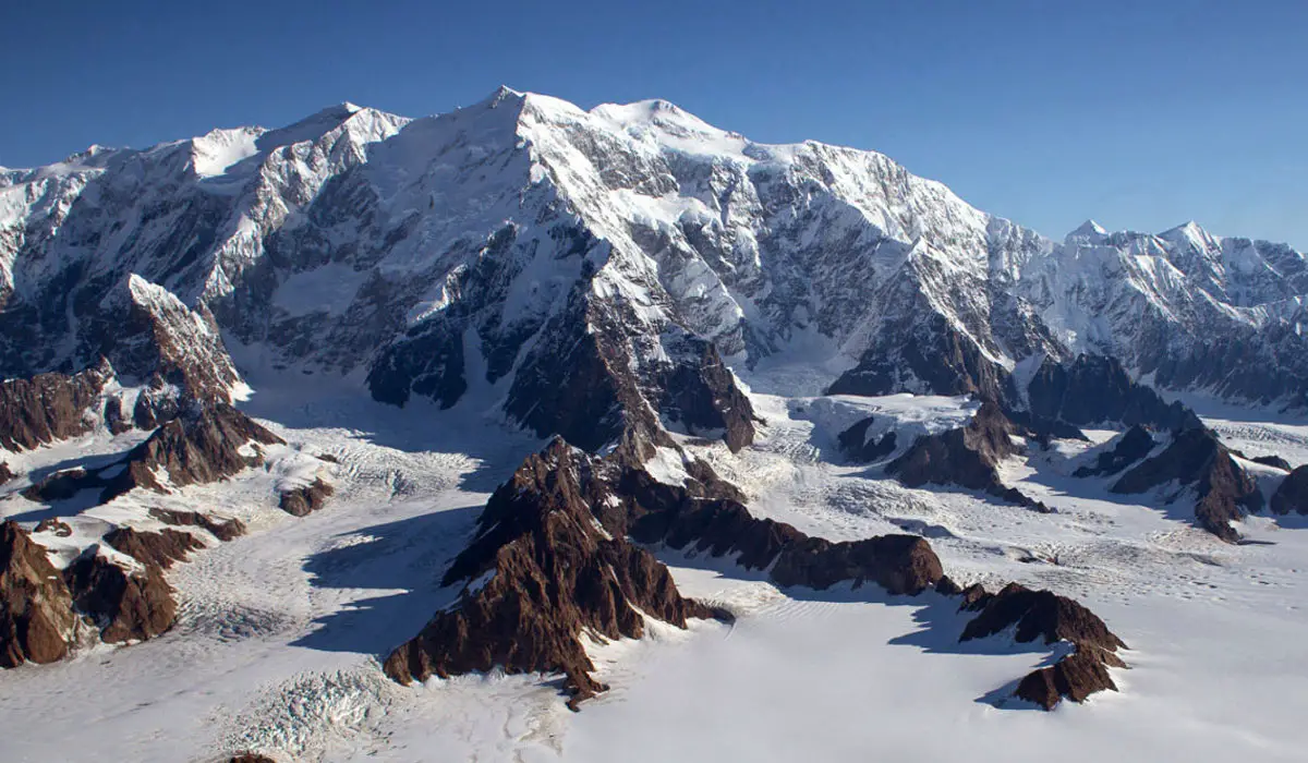 Mount Logan (5,959 m Highest Mountain In North America After Denali