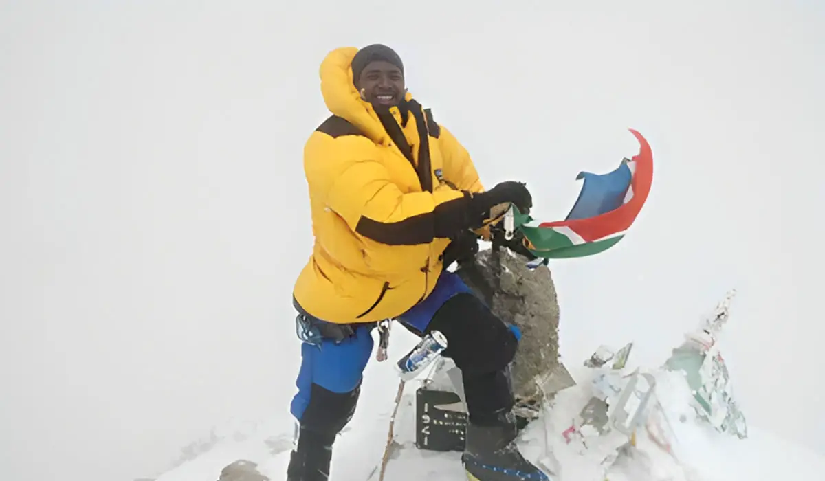 Sibusiso Emmanuel Vilane Mountaineering