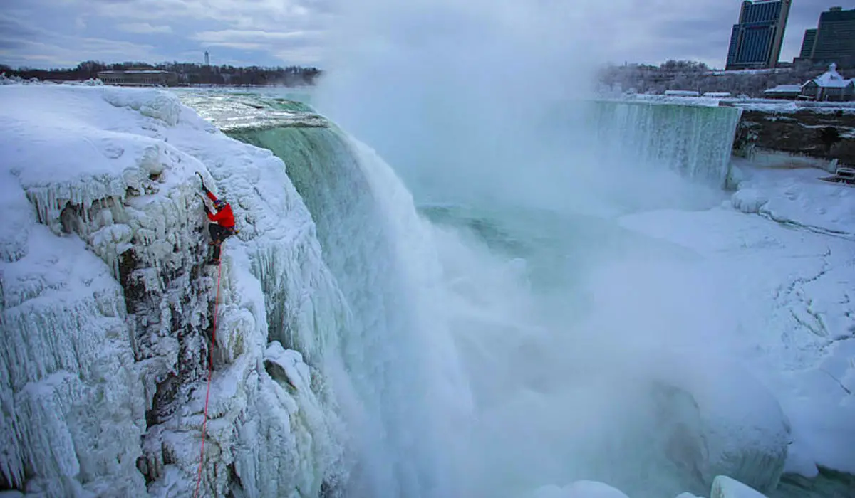 Will Gadd and Niagara Falls’ First Climb