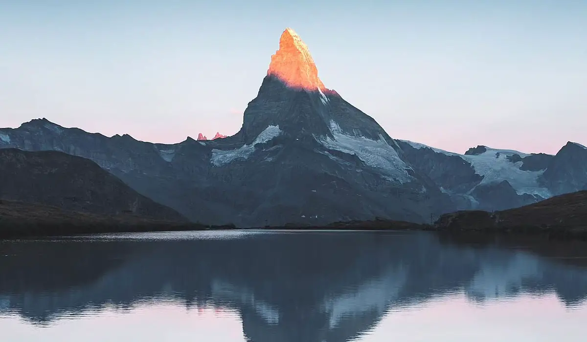 What is the origin of the name for Matterhorn Peak?