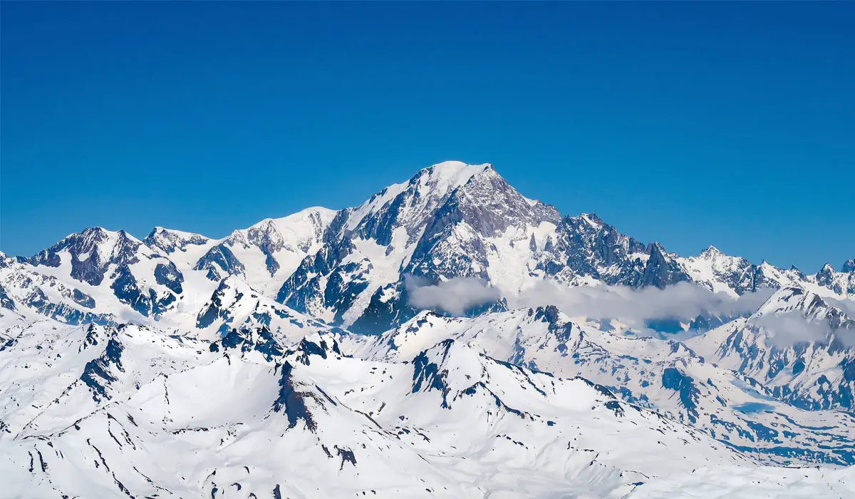 Where is Mont Blanc situated?